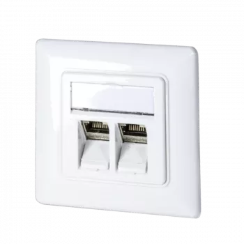 Placa de cobertura keystone DSIT, branco (DC-Wall-Key-W)