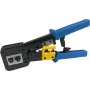 Alicate de cravar DSIT Pass-Through RJ45 com corta-cabos e descarnador (DC-TOOL-RJ45-PT)