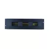 Placas de cobertura para caixa de calha DIN DSIT 3U, pack de 4, cinzento