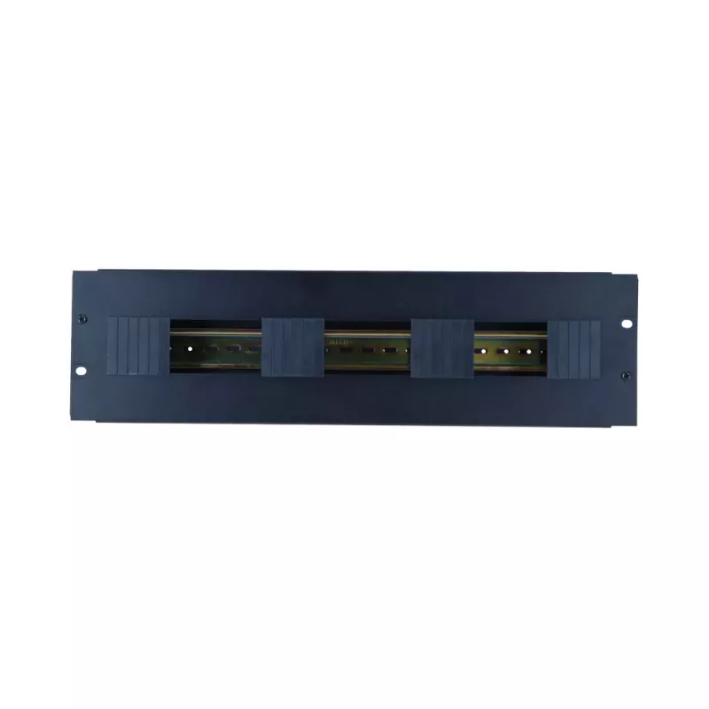 Placas de cobertura para caixa de calha DIN DSIT 3U, pack de 4, cinzento
