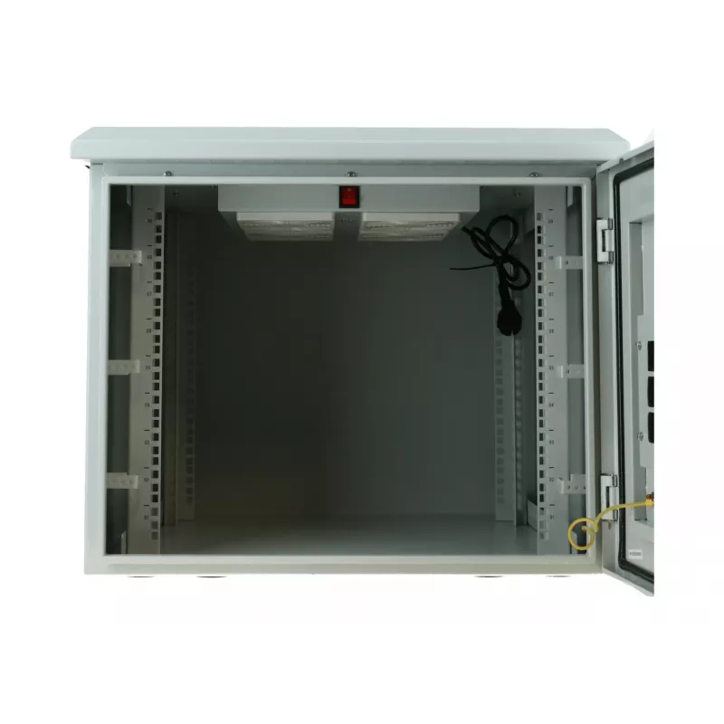 DSIT DS6609-OUT armário de servidor de parede outdoor de 19 polegadas IP55, 9U, 600x600x500 mm