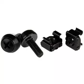 Conjunto de porcas de gaiola DSIT M6 para montagem em rack 19 polegadas - 100 unid. (DS-M611-100)