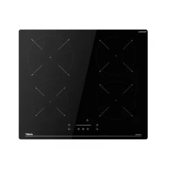 Placa de indução TEKA IBC 64110 SSM BK, 4 zonas, Touch Control MultiSlider, 7,2 kW, preto
