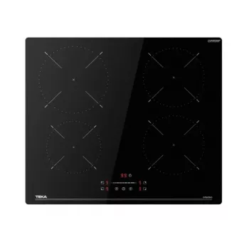 Placa de indução TEKA IBC 64110 SSM BK, 4 zonas, Touch Control MultiSlider, 7,2 kW, preto