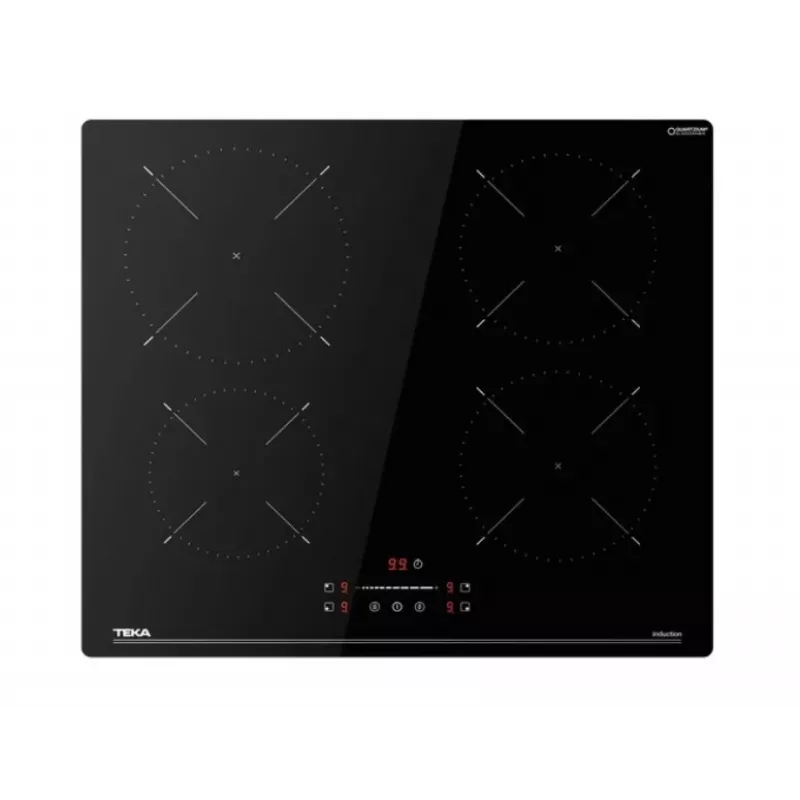 Placa de indução TEKA IBC 64110 SSM BK, 4 zonas, Touch Control MultiSlider, 7,2 kW, preto