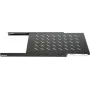 Prateleira extensível DSIT DS-UH45 para armários de parede de 450 mm de profundidade, 1U, carga 25 kg, preto