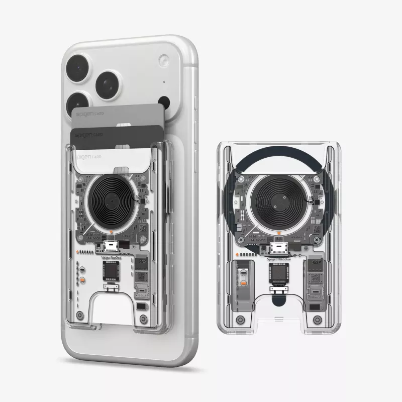 SPIGEN Ultra Hybrid Wallet MagSafe suporte de cartões magnético NEO One - preto
