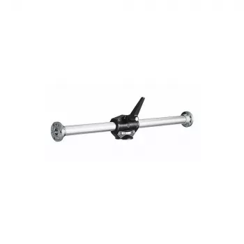 Manfrotto 131D braço lateral para tripé de iluminação / barra transversal - braço de alumínio de 30 cm com dois pinos de 16 mm, capacidade de carga 5 kg