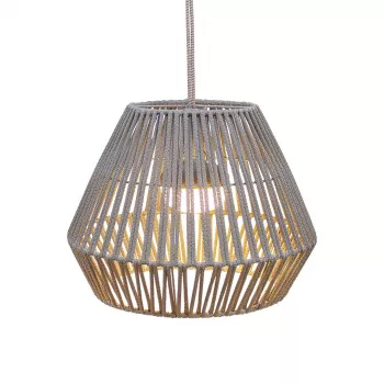 New Garden Conta candeeiro suspenso recarregável, Taupe Grey