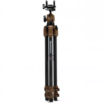 Kit de tripé de carbono com rótula esférica Manfrotto Alpha S.H.O.T. (MK-R04-SD)