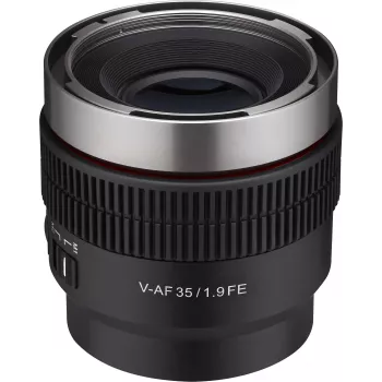 Objetiva Samyang V-AF 35mm T1.9 FE para Sony (F1414006101)