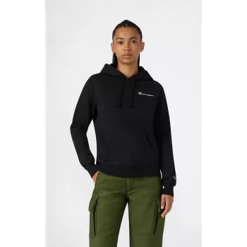 Champion sweatshirt com capuz para mulher preto L