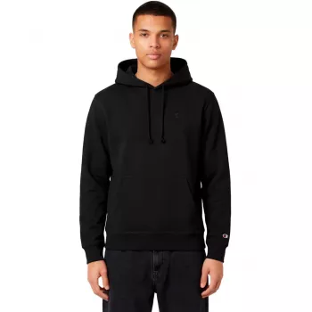Sweatshirt com capuz Champion homem preto 220783 KK001 M