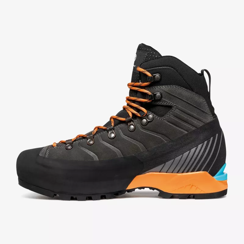 Sapatos de montanha para crampons semiautomáticos Scarpa Ribelle HD - Carbon/Tonic