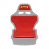 Kit de almofadas de substituição Sabelt SRP-1, espuma de 20 mm, Racing Red, para bancos da série P