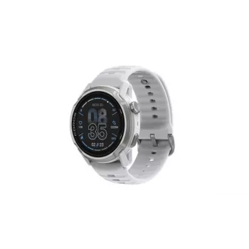 Relógio outdoor GPS COROS APEX 4, 46 mm, branco