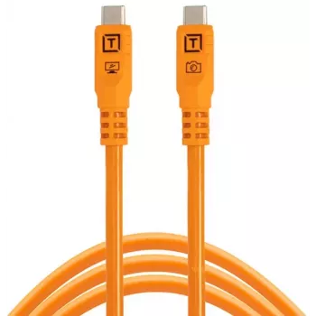 Tether Tools TetherPro USB-C Optima 10G Direto Laranja 3m