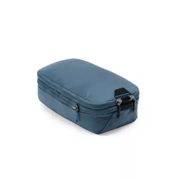 Peak Design Packing Cube Small - Ocean Blue, 4,5L comprimido / 9L expandido, resistente às intempéries, tecido Bluesign