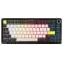 Teclado gaming de efeito Hall CORSAIR MAKR PRO 75, caixa de alumínio, taxa de polling 8000 Hz, carbono (CH-91CE21G-NA)