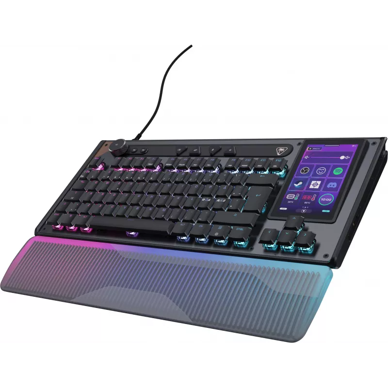 Teclado Turtle Beach Command KB7 TKL, disposição nórdica, preto (TBK-2004-02-NO)