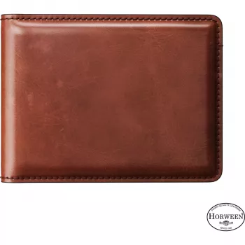Carteira Nomad Bifold em pele Horween Olde Dublin