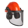 Capacete de proteção CLICS com viseira em mesh e protetores auditivos Climax 43