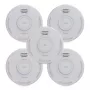 Detetor de fumo a pilhas Alecto SD110 5X, 5 unidades, 101 x 36 mm