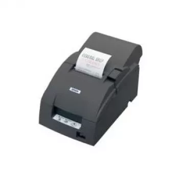 Epson TM-U220A impressora matricial de recibos a duas cores, série, cortador automático, cinzento-escuro