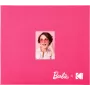 Álbum de fotografias Kodak x Barbie 8x8 polegadas com capa em tecido e janela para fotografia, rosa (RODB2X3SBPK)