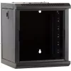 Caixa de servidor DSIT 6U 10 polegadas para montagem na parede com porta de vidro, 312x310x352 mm, preta (DS10-3306)