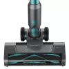Aspirador vertical com bateria Cecotec Conga Rockstar P50 3 em 1, potência de aspiração 24 kPa, autonomia 65 min, motor sem escovas, ecrã LED, preto/turquesa