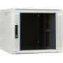 Armário de servidor DSIT 9U reversível para montagem na parede com porta de vidro, branco, 600x600x501 mm (DS6609W-DOUBLE)