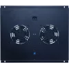 Unidade de ventilação para rack de servidor DSIT DS-FT60 com 2 ventoinhas e termostato para armários de 600 mm de profundidade