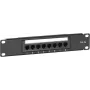 Patch panel DSIT DS-10Patch5-8UTP 10 polegadas 8 portas UTP CAT 5e