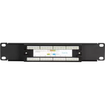 Patch panel DSIT DS-10Patch5-8UTP 10 polegadas 8 portas UTP CAT 5e