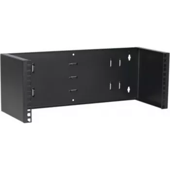 DSIT 4U bastidor fixo de montagem na parede 19 polegadas, 180 mm de profundidade, preto (DS-WMB4-S)