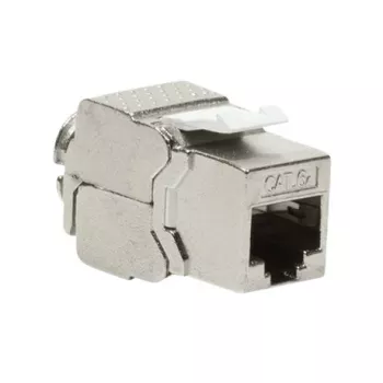 DSIT CAT6a STP keystone jack módulo RJ45 sem ferramentas