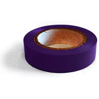 DSIT DC-Tape-Purple fita isoladora de PVC autoadesiva, 10 m x 19 mm, violeta