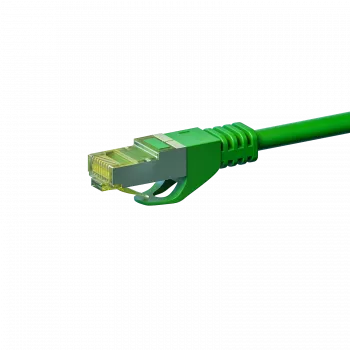 Cabo de rede RJ45 DSIT S/FTP PiMF com cabo bruto CAT 7, 1 m, verde (DC-73-010)