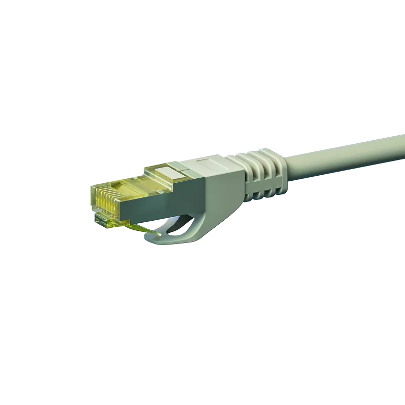 DSIT cabo de ligação de rede Cat.7 S/FTP PiMF RJ45, 7,5 m, cinzento