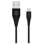 Cabo Swissten USB-A para USB-C 3.1 Gen 1 1,5 m preto