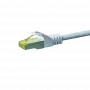 Cabo de rede patch DSIT Cat.7 S/FTP PiMF, RJ45, branco, 30 m