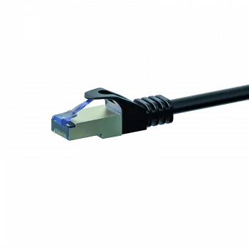 Cabo de rede patch DSIT CAT 6a S/FTP LSOH, 10 m, preto (DC-6A0-100)