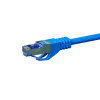 Cabo de rede DSIT CAT 6a LSOH - S/FTP - 50 m - azul (DC-6A4-500)