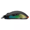 Rato gaming com fio Rampage Spear V2 12800 DPI ótico RGB preto