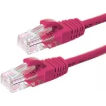 Cabo de rede DSIT CAT6 U/UTP 2 m rosa 100% cobre (DC-69-020)