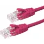 Cabo de rede DSIT CAT6 U/UTP 2 m rosa 100% cobre (DC-69-020)