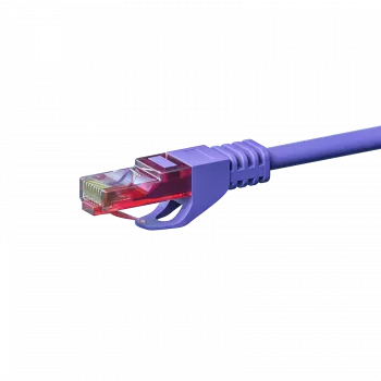 Cabo de rede DSIT DC-68-050 CAT6 U/UTP, 5 m, violeta, 100 % cobre