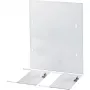 Tampa de fusível Eaton Xpole QSAFCOVER400/600/8 para interruptor de corte de carga 400-600A, policarbonato transparente, 165x70x70 mm