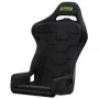 Sabelt SRS-1 assento de sim racing, concha em fibra de vidro, acolchoado - Preto profundo
